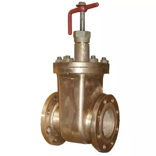 Бронзовая клинкетная задвижка 80x6 мм 532-0116-03 (ИТШЛ.49165506-03)